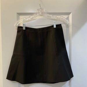 Adorable black jcrew skirt with flare!